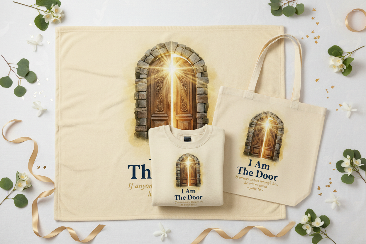 I Am The Door - Blanket Sweater Tote