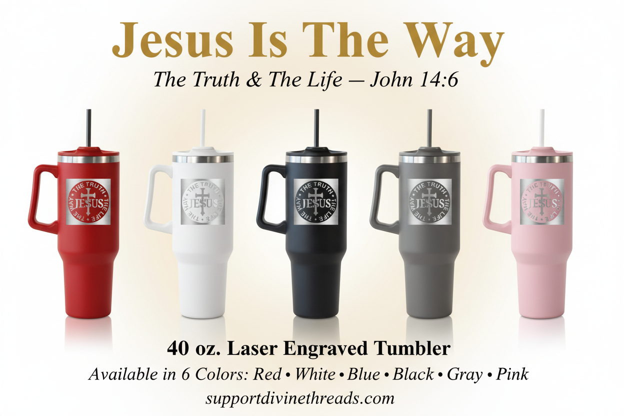 Jesus Is The Way All 6 Colors Commercial Ad