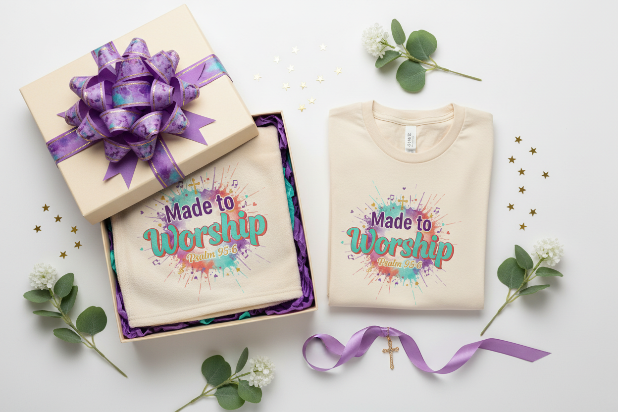 Made to Worship - Watercolor Gift Box