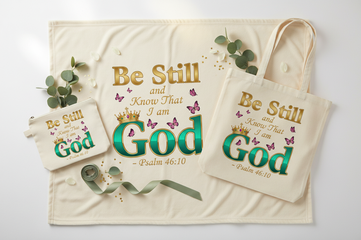 Be Still - Blanket Tote Pouch