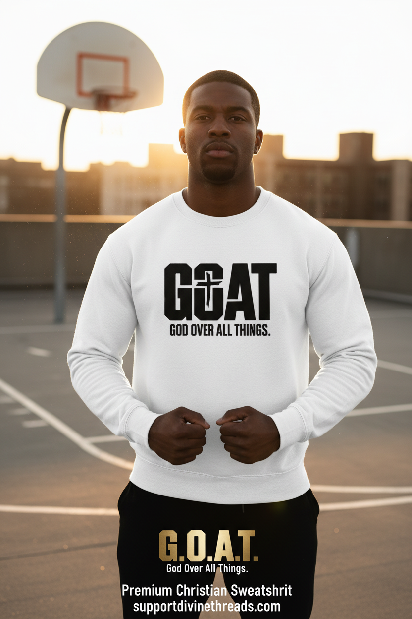 G.O.A.T. Sweatshirt Ad