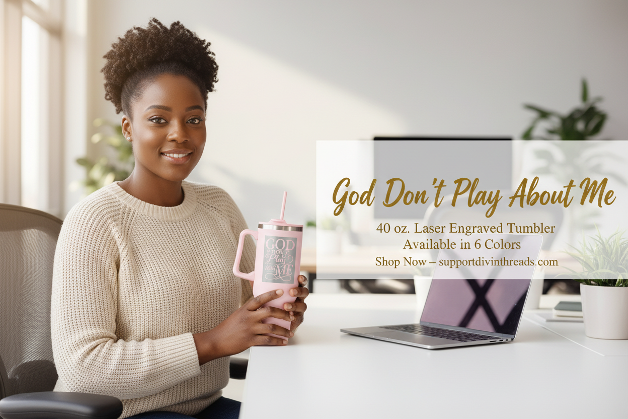 God Don't Play About Me Tumbler Lifestyle Hero Banner