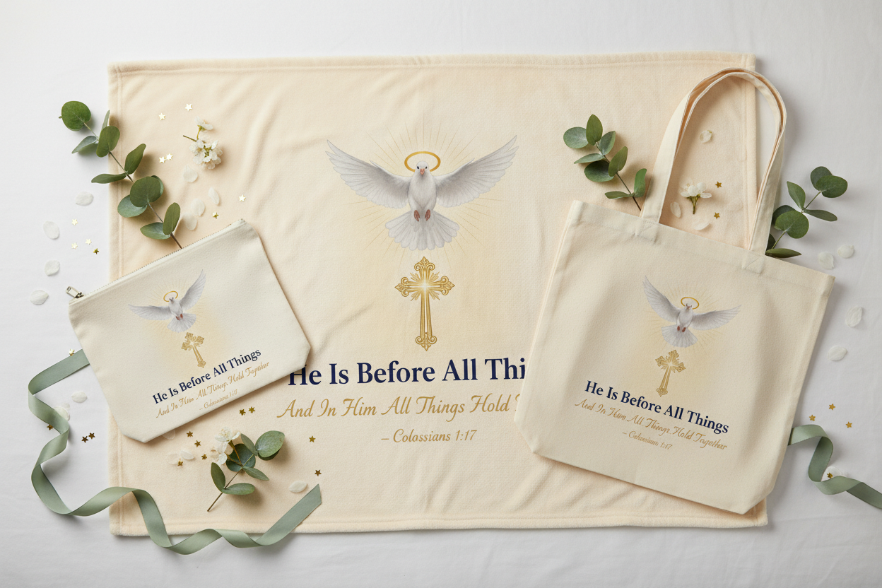 He Is Before All Things - 3-Piece Flat Lay