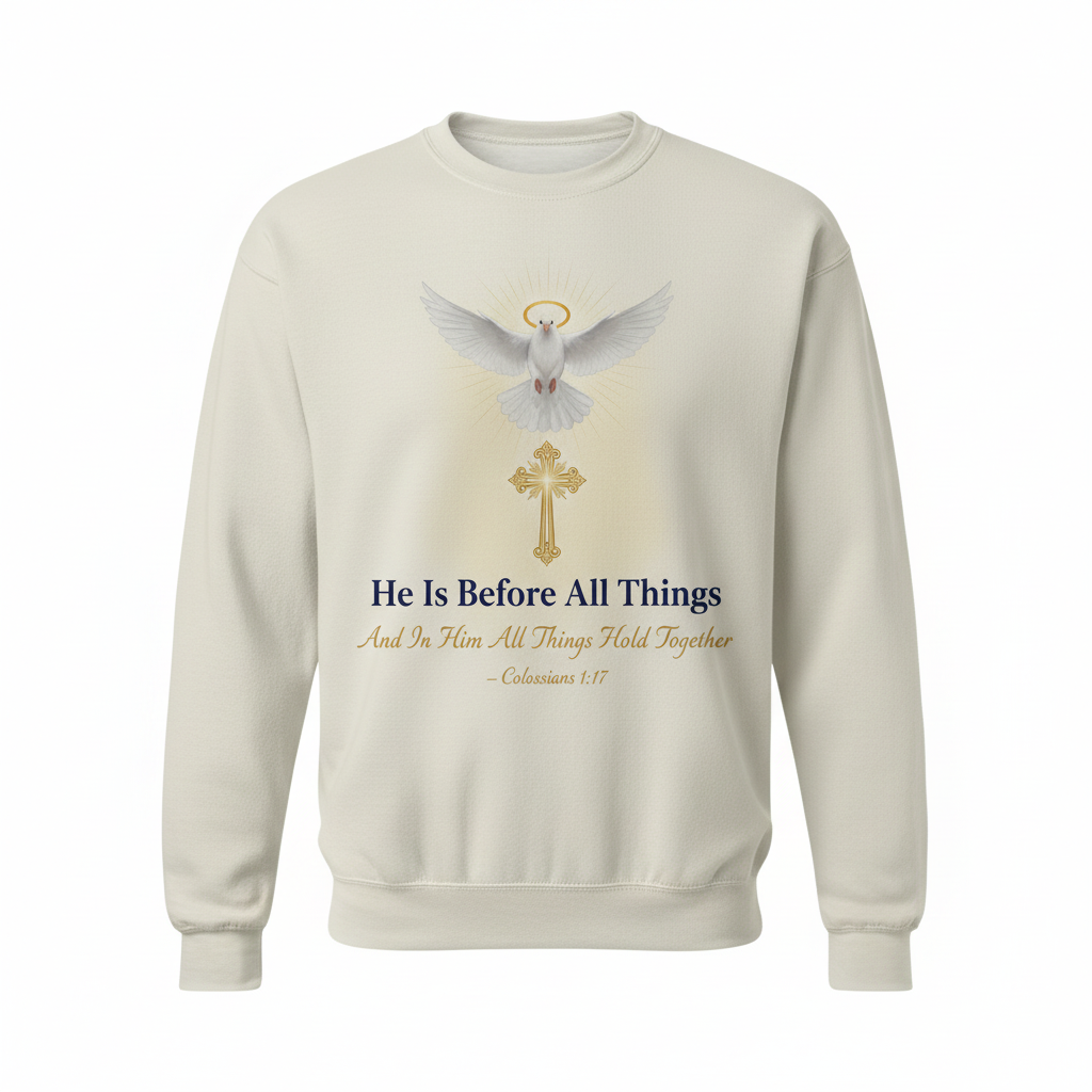 He Is Before All Things - Sweater