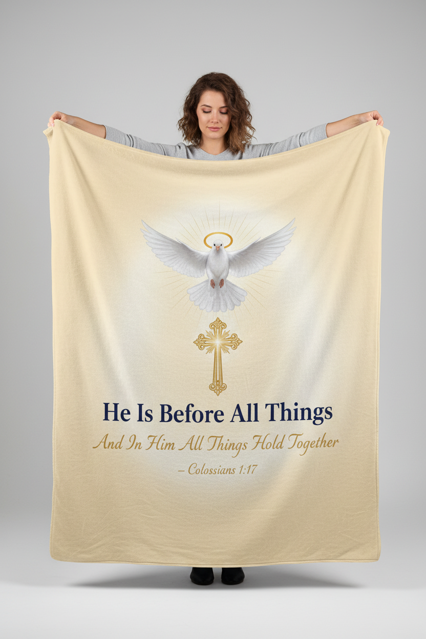 He Is Before All Things - Woman Holding