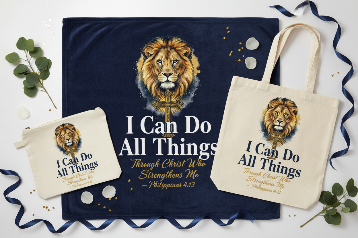 I Can Do All Things - 3-Piece Flat Lay