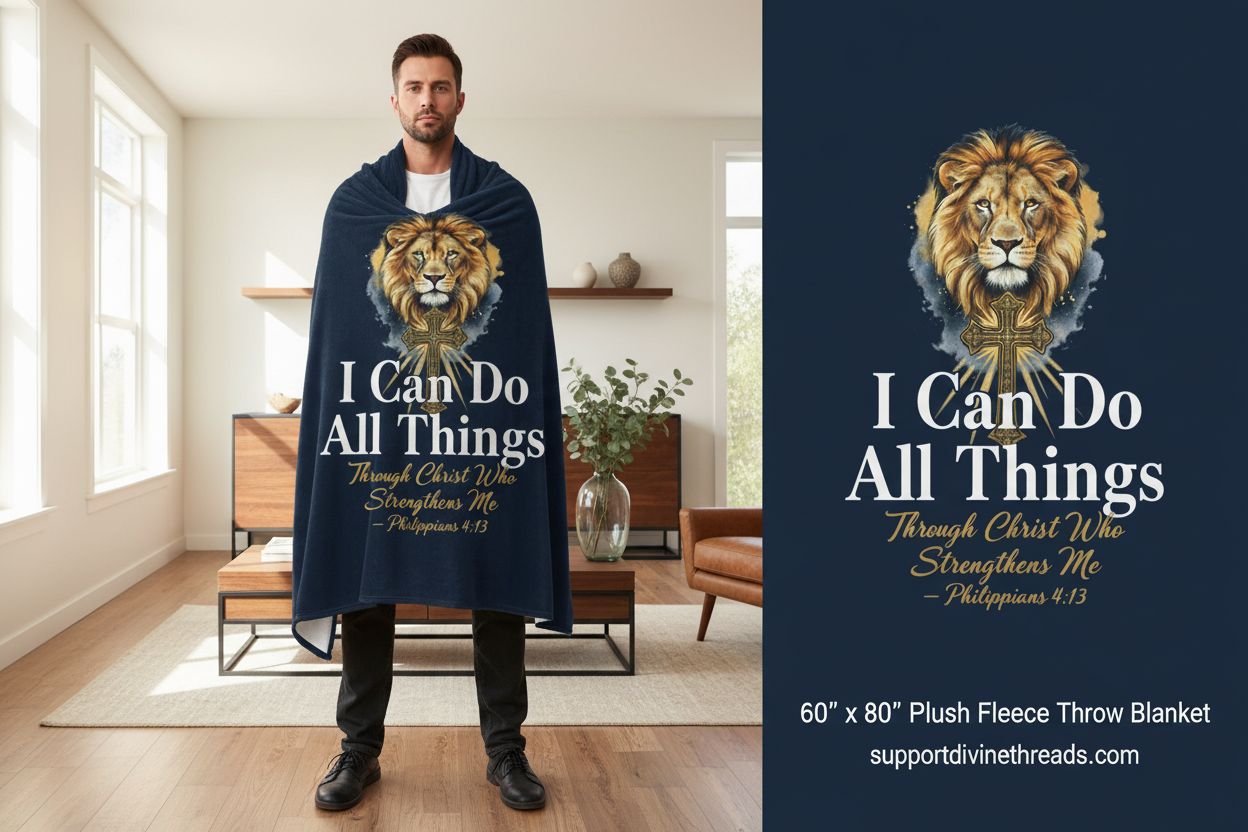 I Can Do All Things - Blanket Hero Banner
