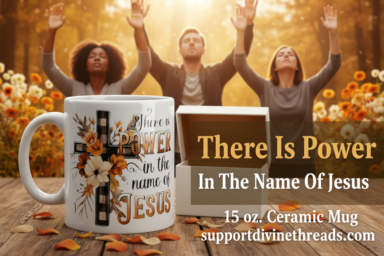 There Is Power In The Name Of Jesus Hero Banner