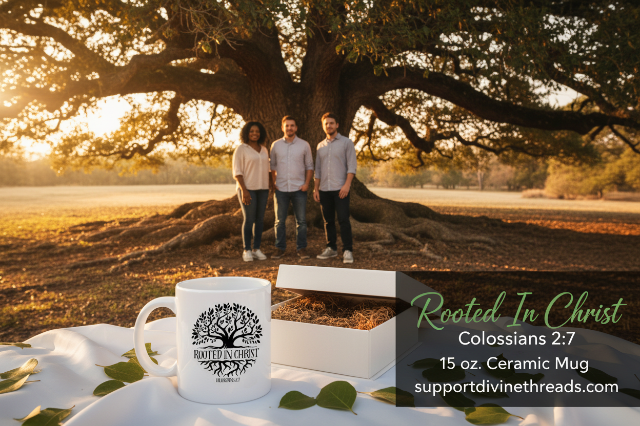 Rooted In Christ Colossians 2:7 Hero Banner