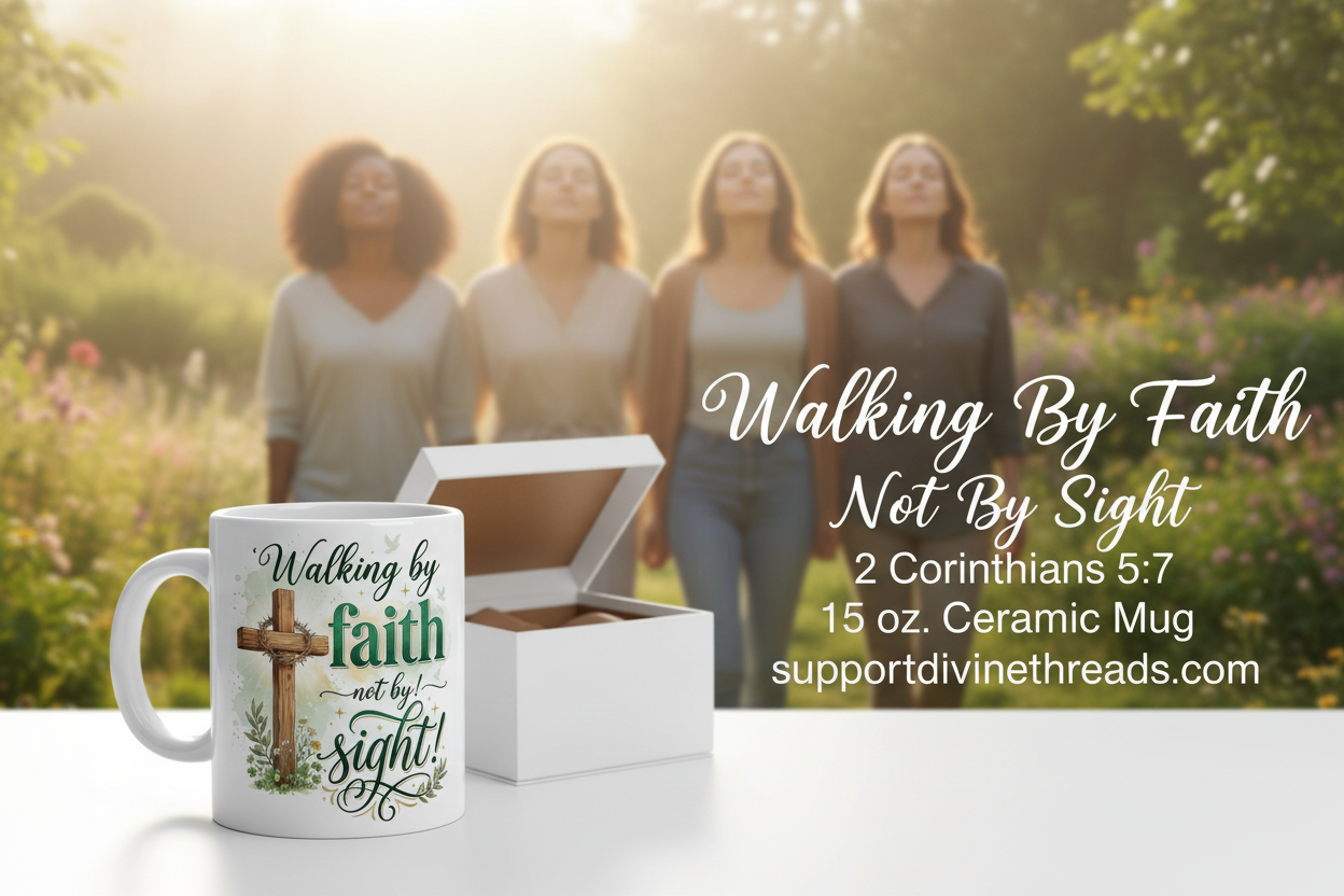 Walking By Faith Not By Sight 2 Corinthians 5:7 Hero Banner