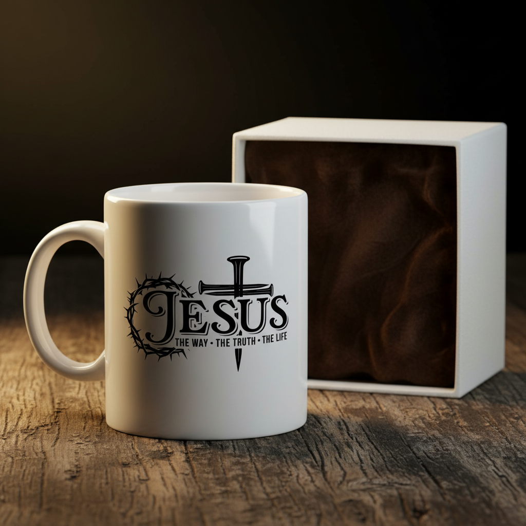 Jesus The Way The Truth The Life 15oz Mug with Gift Box