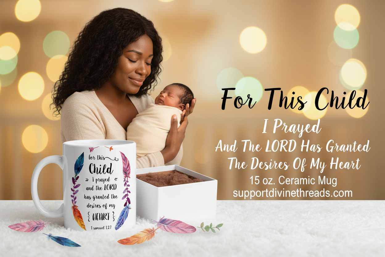 For This Child I Prayed 1 Samuel 1:27 Hero Banner