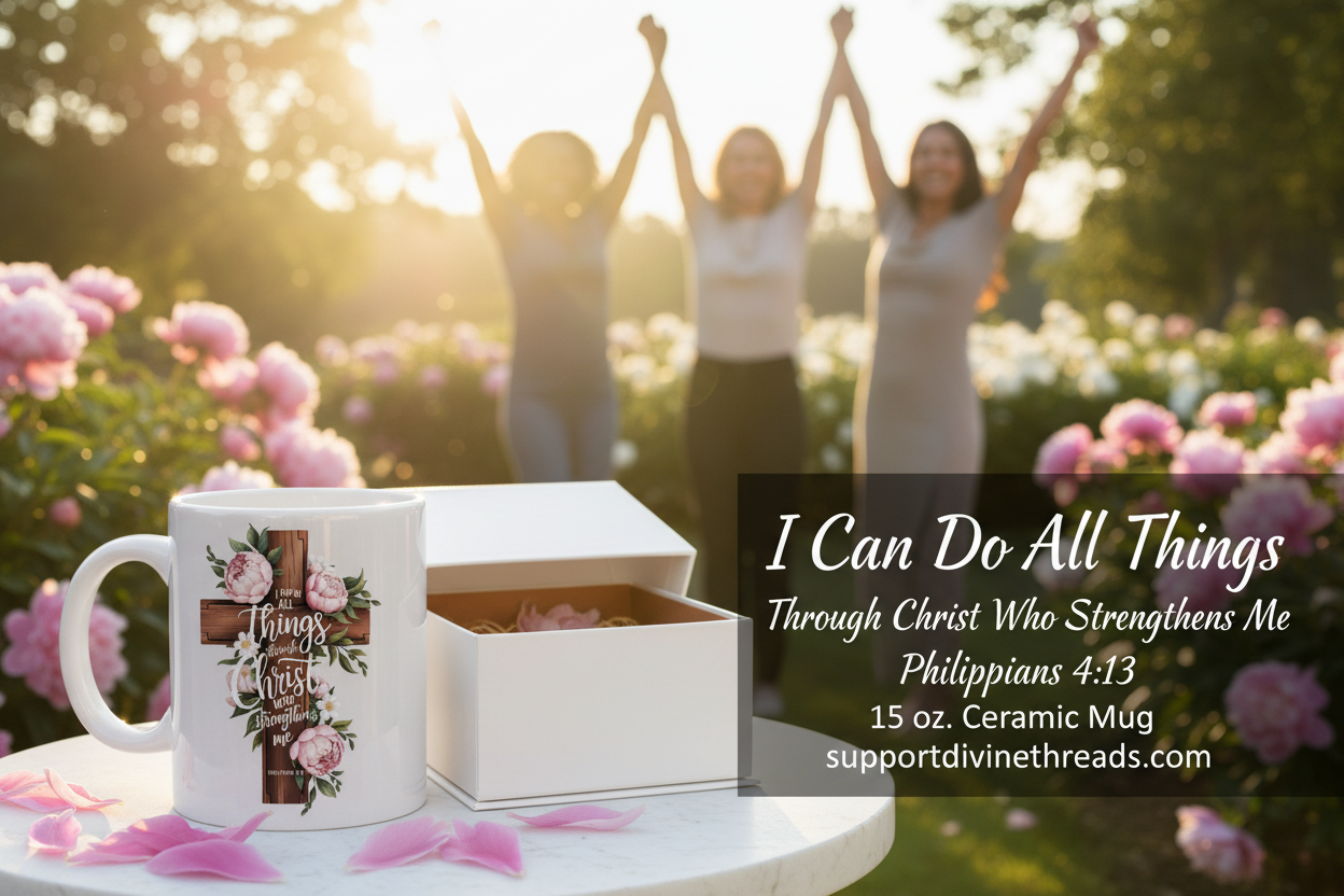 I Can Do All Things Through Christ Philippians 4:13 Hero Banner