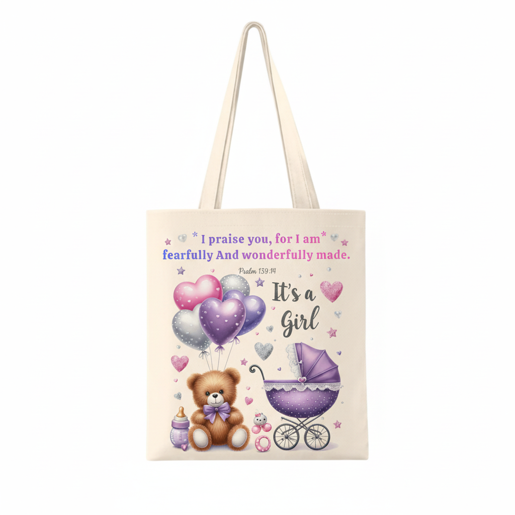 It's a Girl - Tote Bag