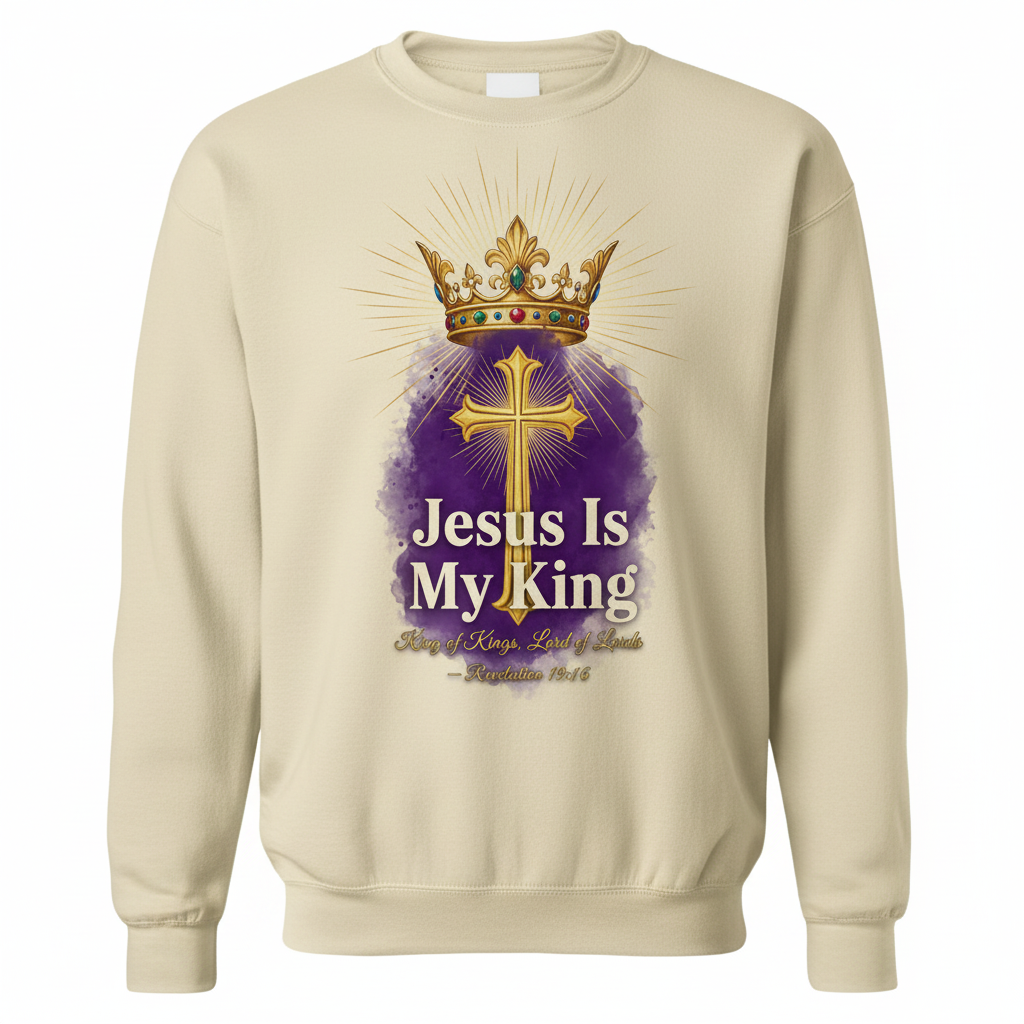 Jesus Is My King - Sweater