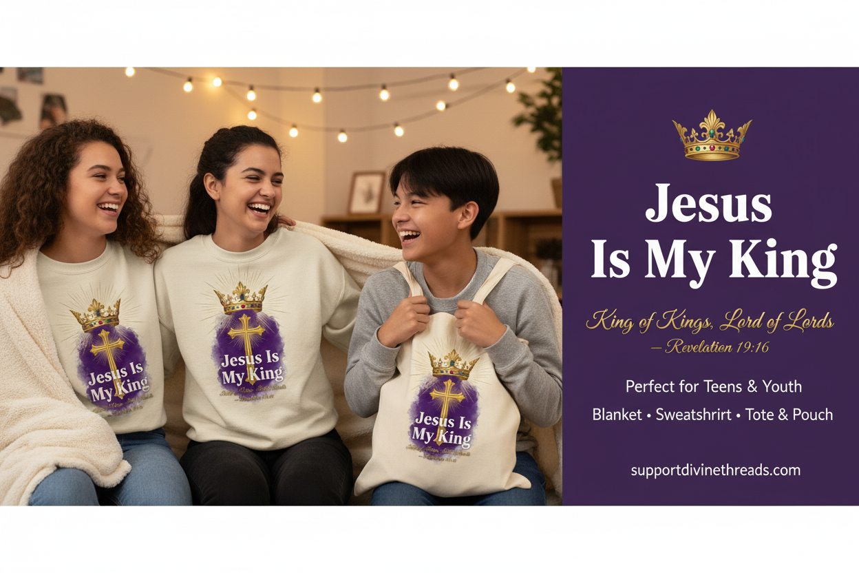Jesus Is My King - Youth Group Hero Banner