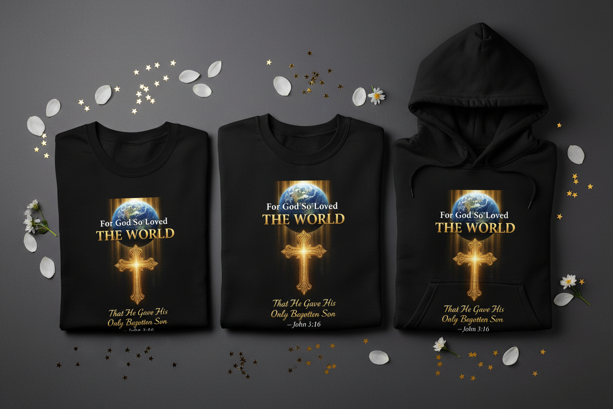John 3:16 - Apparel Set