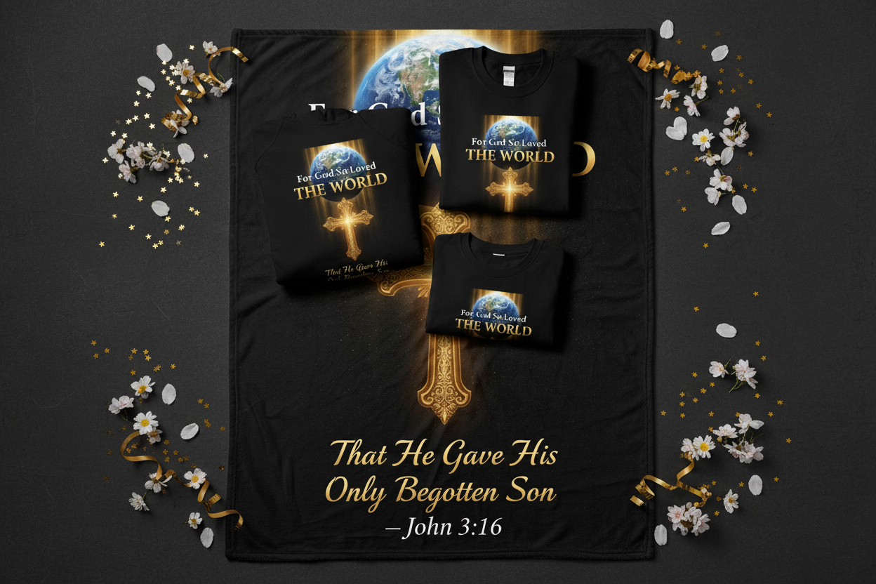 John 3:16 - Full Bundle Flat Lay