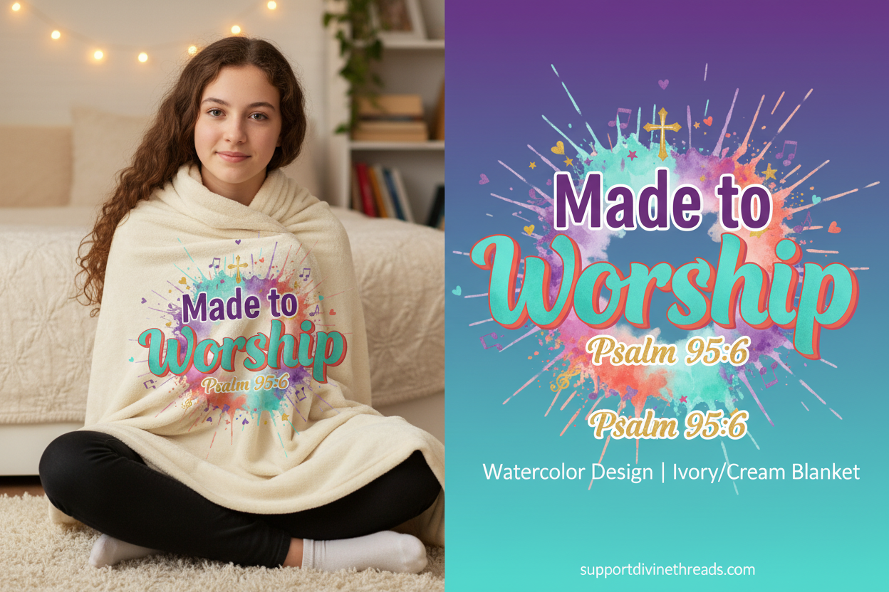 Made to Worship - Watercolor Hero Banner