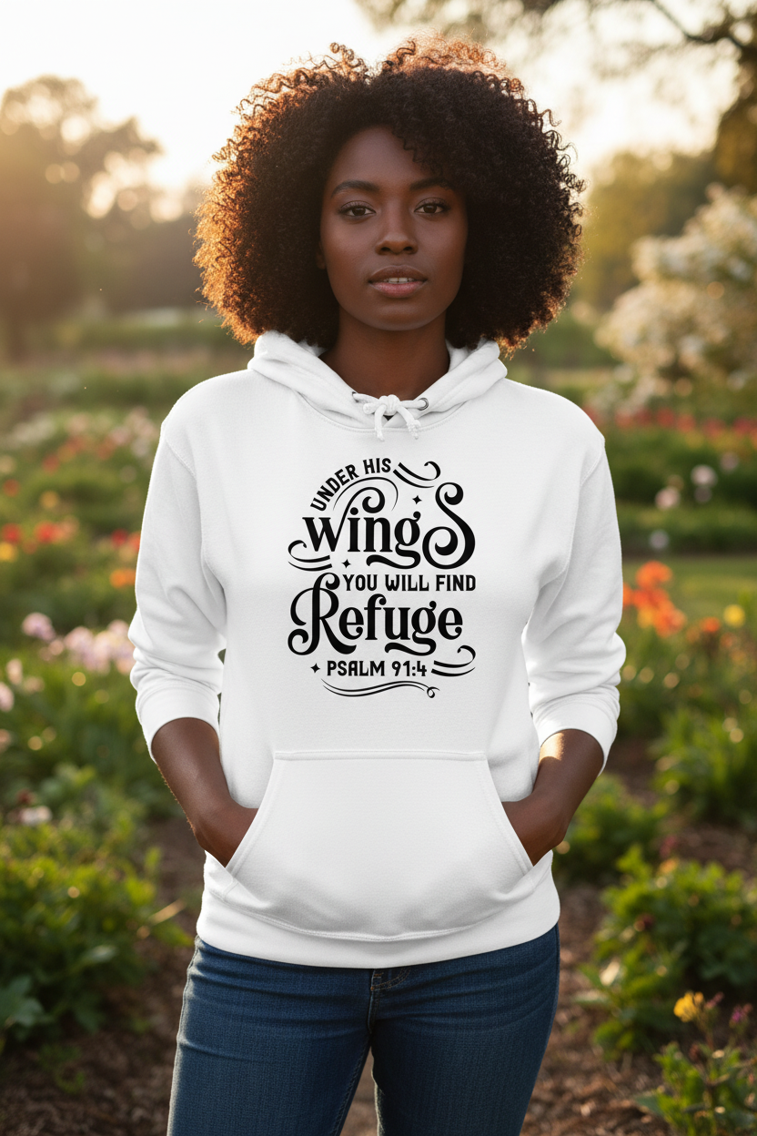 Under His Wings Hoodie