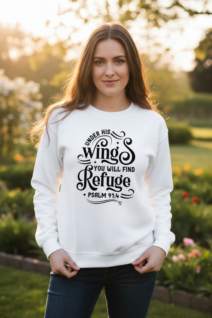 Under His Wings Sweatshirt