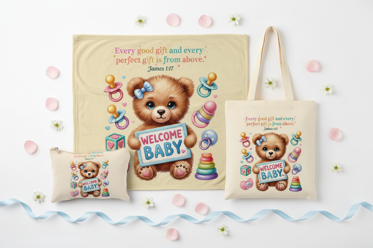 Welcome Baby Gift Set - Ivory