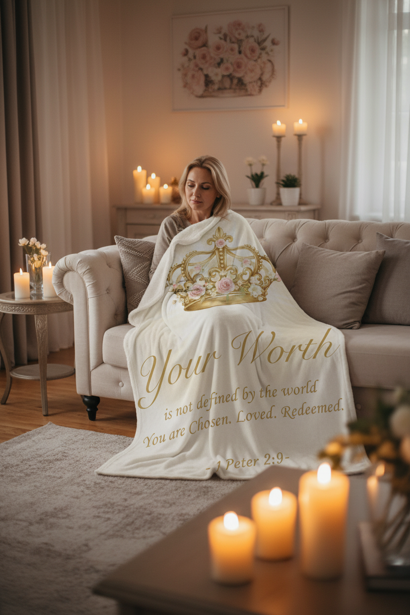 Your Worth - Woman on Sofa